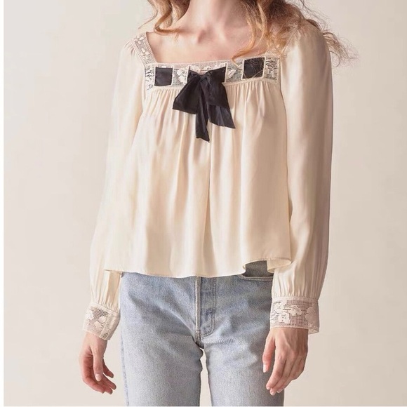 Doen Feli Top - Mother of Pearl - Picture 6 of 10